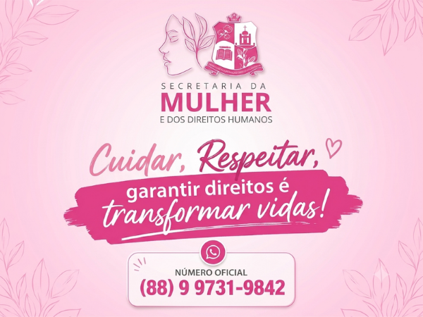 SECRETARIA DA MULHER E DOS DIREITOS HUMANOS 